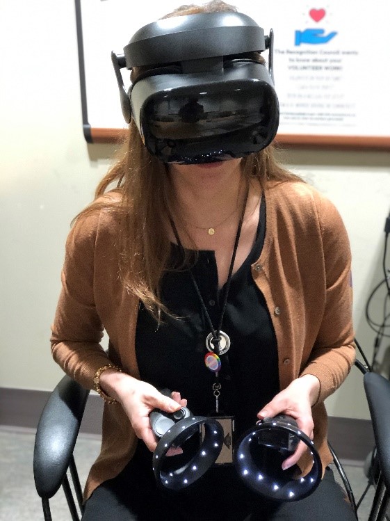Virtual Reality Care in Action