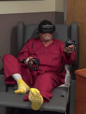 Virtual Reality Care in Action